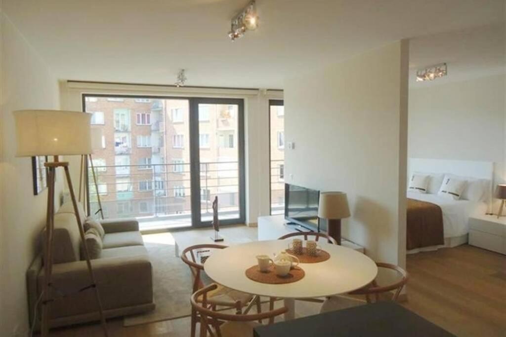 Luxury Suite Apartment Flagey/Louizalaan Brussel Buitenkant foto